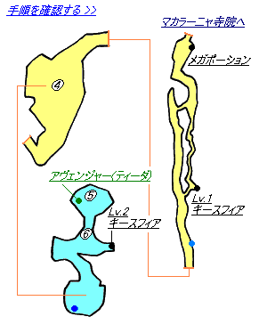 FF10(HD) マカラーニャ湖(海底)の攻略マップ
