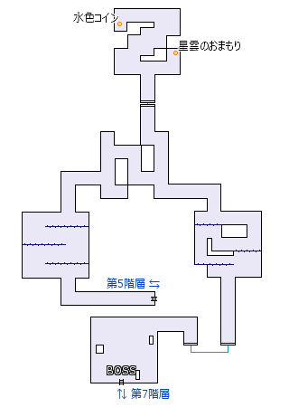 ムゲン地獄 第6階層の地図