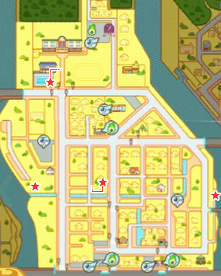 さくら住宅街のマップ【地図】
